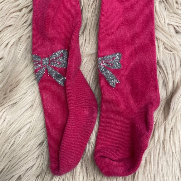 Baby Bow Tights - Picture 2 of 4